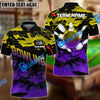 BlueJose Bowling And Pins Halfway Round Of The World Customized Name 3D Shirt (4 Colors)