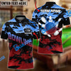 BlueJose Bowling And Pins Halfway Round Of The World Customized Name 3D Shirt (4 Colors)