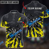 BlueJose Darts Board Lightning Graffiti Personalized Name, Team Name Shirt (6 Colors)
