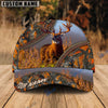 BlueJose Deer Hunting Forest Pattern Personalized Name Cap