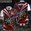 BlueJose Blade Of Glory Darts Personalized Name, Team Name Shirt ( 5 Colors)