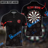 BlueJose Darts Golden Time Personalized Name, Team Name Shirt (4 Colors)