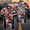 BlueJose Black American Flag Pocket Personalized Unisex Shirt For Scott Sockett